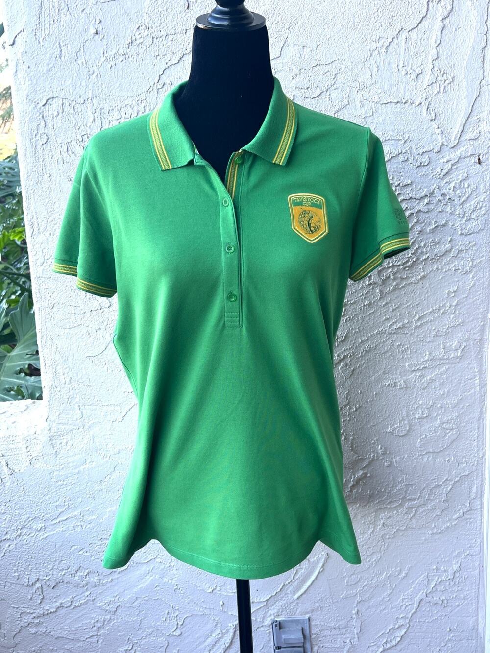 HUGO BOSS Girls Youth XL Green Tavistock Cup Golf Polo Shirt Short Sleeve Top